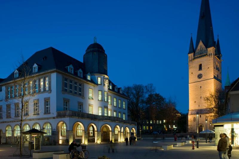 Hotel Am Rathaus Menden Exteriör bild
